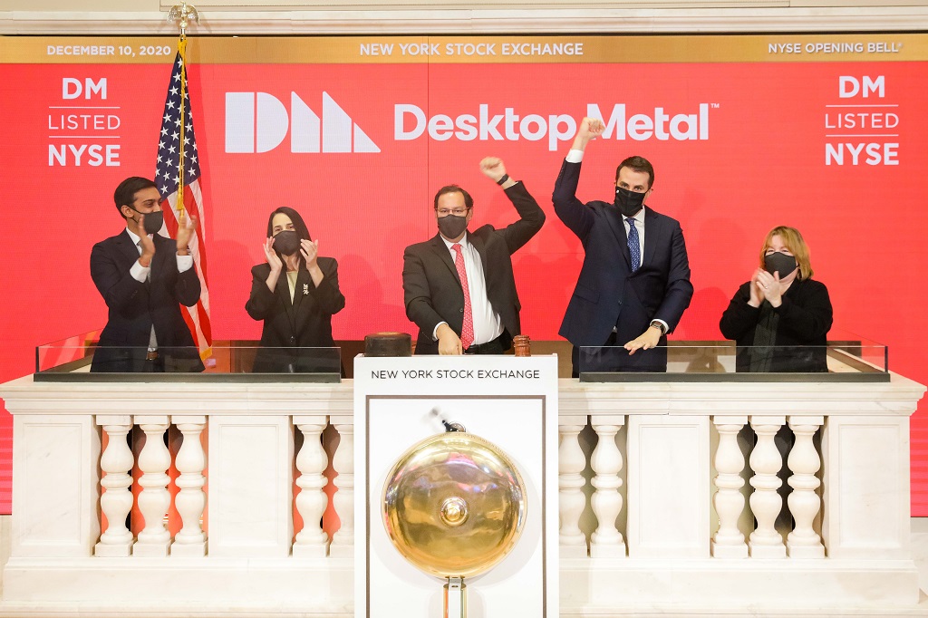 DM On The NYSE: Desktop Metal Is Officially A Public Company
