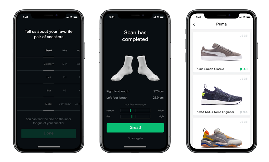 Neatsy AI Upgrades Shoe Fit With 3D Foot Scans