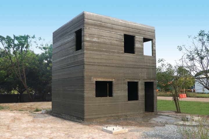 COBOD Using Real Concrete For Construction 3D Printing