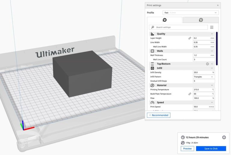 New Cura Enables Much Faster 3D Printing