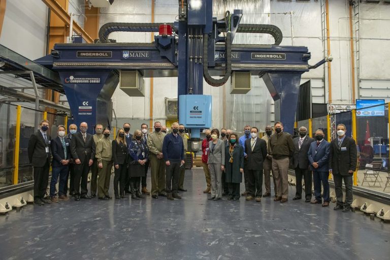 University of Maine 3D Prints Two Mammoth Landing Craft Vessels