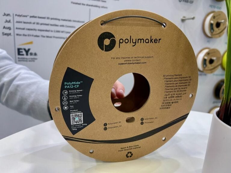 Some Updates from Polymaker on the 3D Print Materials Scene