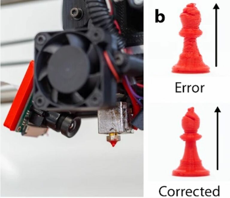 Automatically Correcting 3D Printer Errors On The Fly