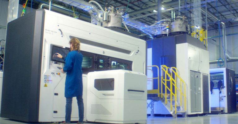 GE Additive Announces Revolutionary Binder Jet Factory System