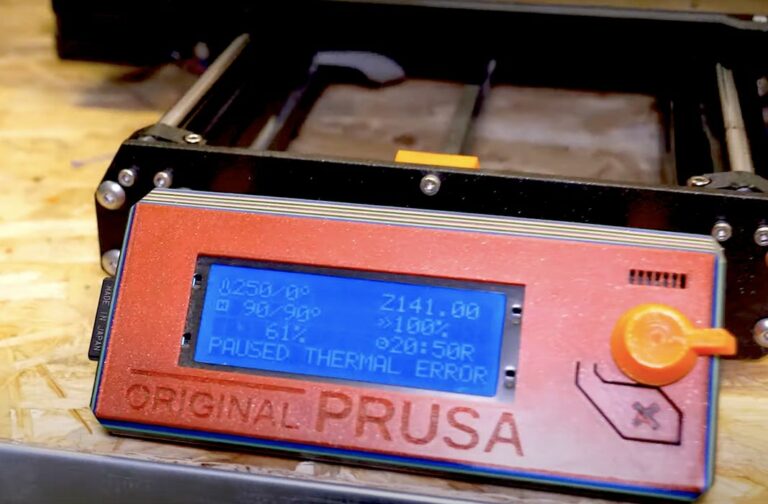 Prusa Beefs Up 3D Printer Thermal Management