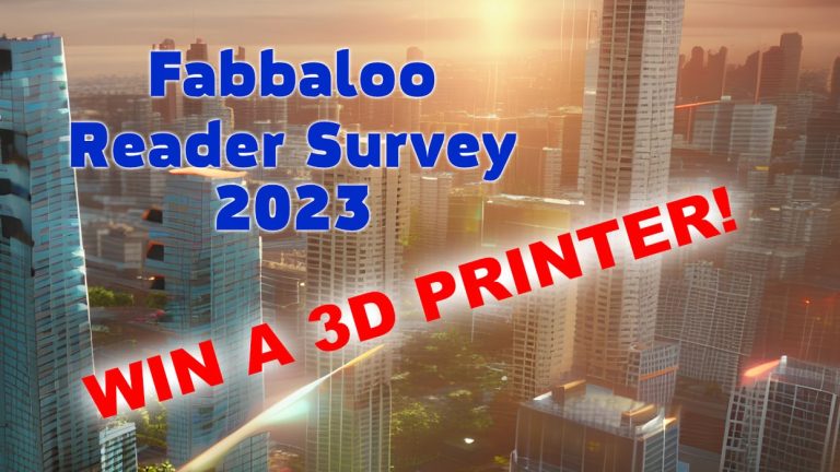 Fabbaloo’s Reader Survey Closing Tonight! Enter to Win an Anycubic 3D Printer