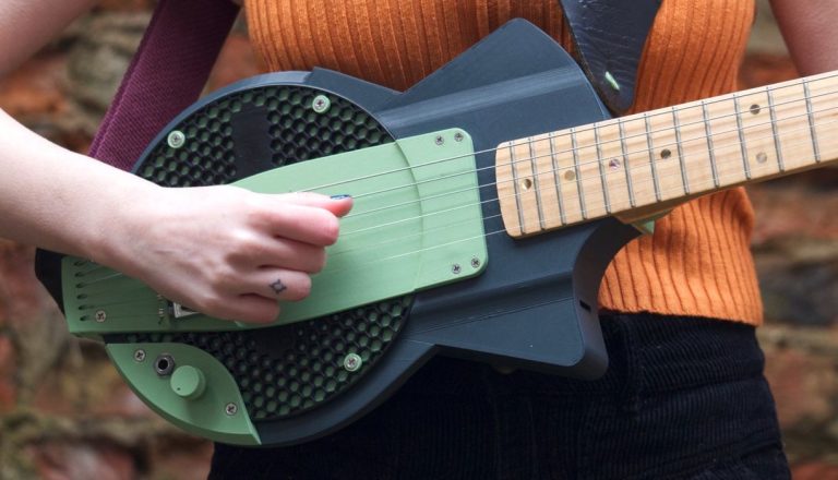 Design of the Week: 3D Printed Electric Guitar Kit