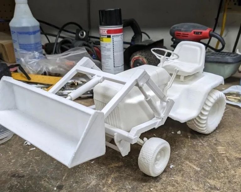 Design of the Week: 3D Printed Garden Tractor