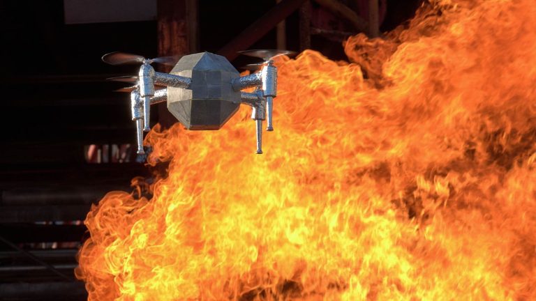 Swiss Empa Institute Develops Firefighting Drone with 3D Printed Components