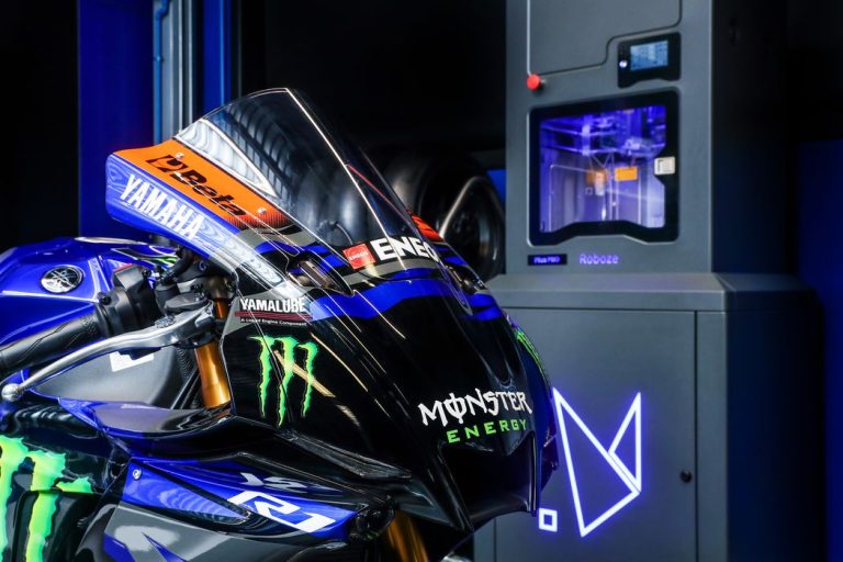 Roboze and Monster Energy Yamaha MotoGP Team Join Forces for 3D Printing Advancements