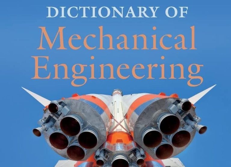 Book of the Week: A Dictionary of Mechanical Engineering