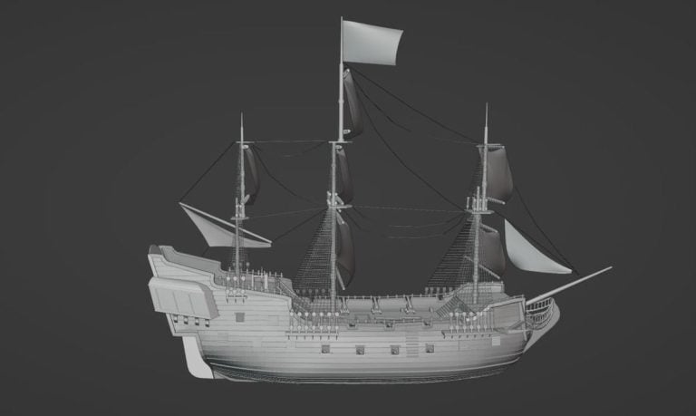 Design of the Week: 3D Printable Pirate Ship