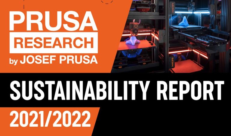 Prusa Research Issues First Sustainability Report