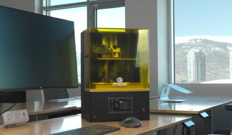 The Athena mSLA Resin 3D Printer: Intelligent Printing Using Force Detection