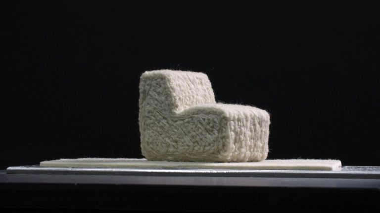 The FLOCKS Wobot: A Step Towards Greener Future with 3D Printed Wool Applications