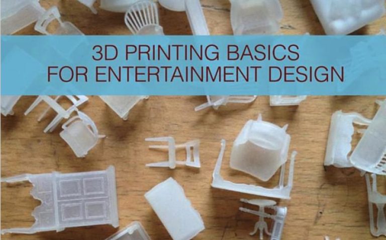 Book of the Week: 3D Printing Basics for Entertainment Design