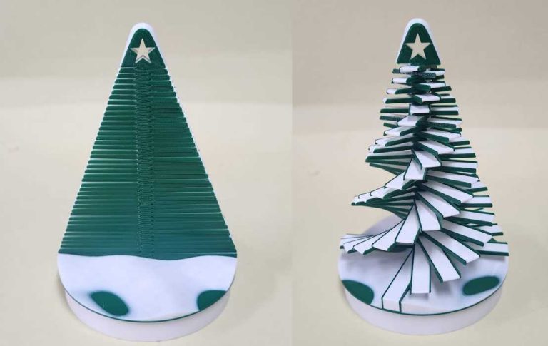 Design of the Week: Geared Christmas Tree Spiral