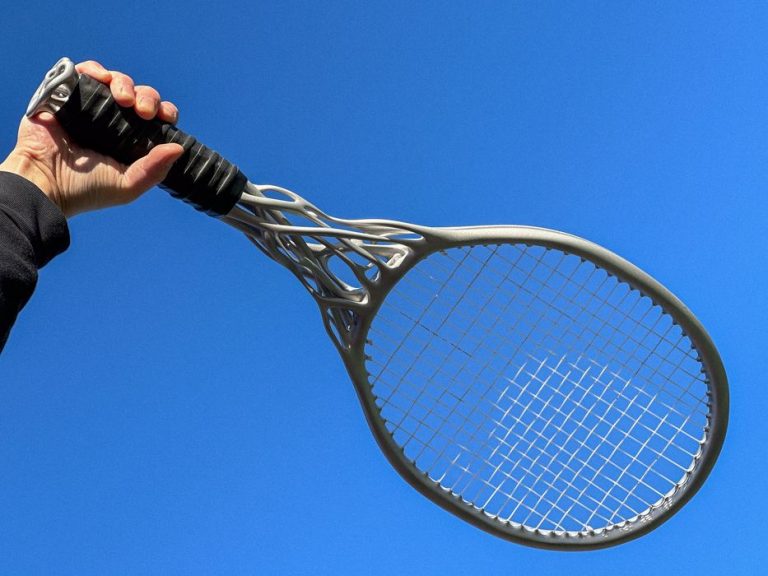 Design of the Week: Hìtëkw, a 3D Printed Metal Tennis Racket