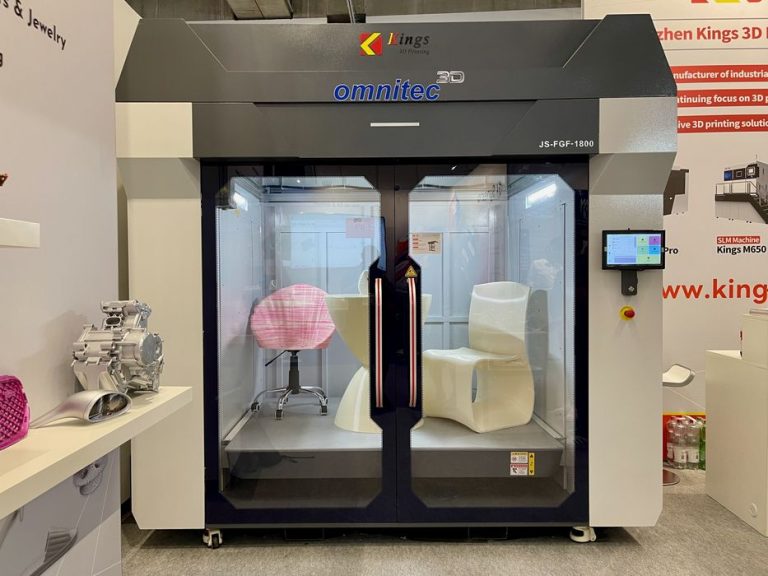 Literally Inside the Kings JS-FGF-1800 3D Printer