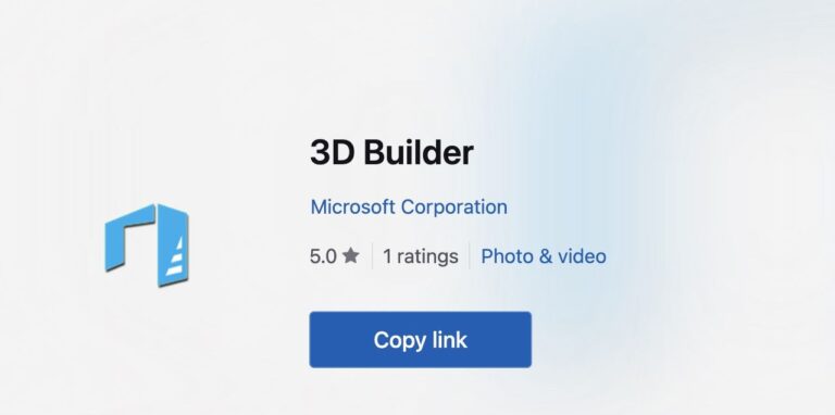 Microsoft 3D Builder Disappears from Store, Leaving Users Frustrated