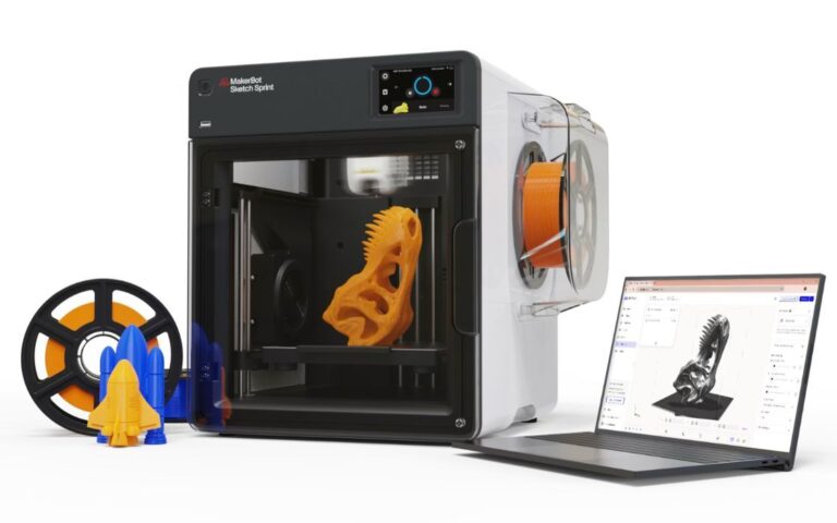 MakerBot Returns with Sketch Sprint: 5X Faster 3D Printing for Schools